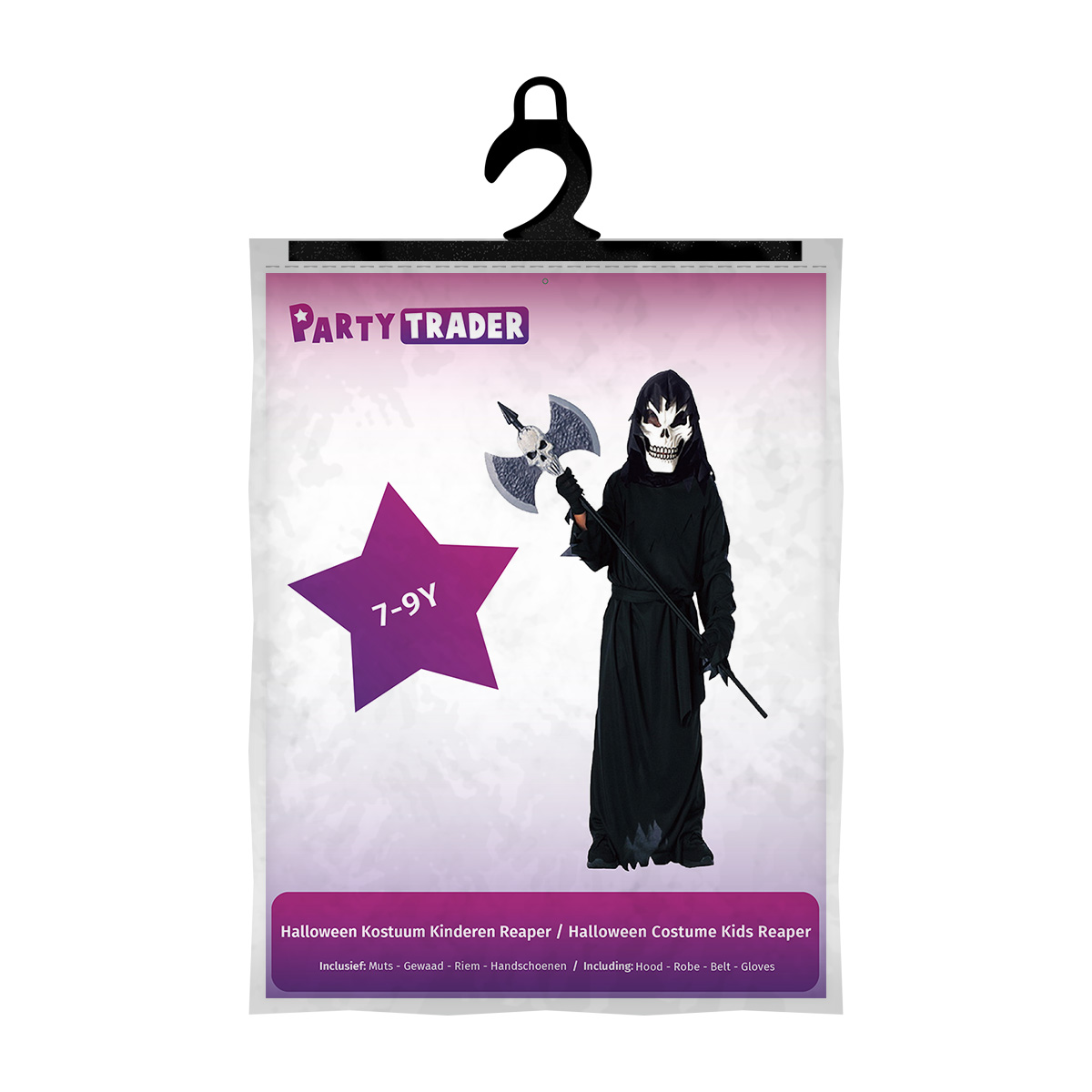 Halloween kostuum Kinderen Reaper - 7-9 Jaar - Afbeelding 2