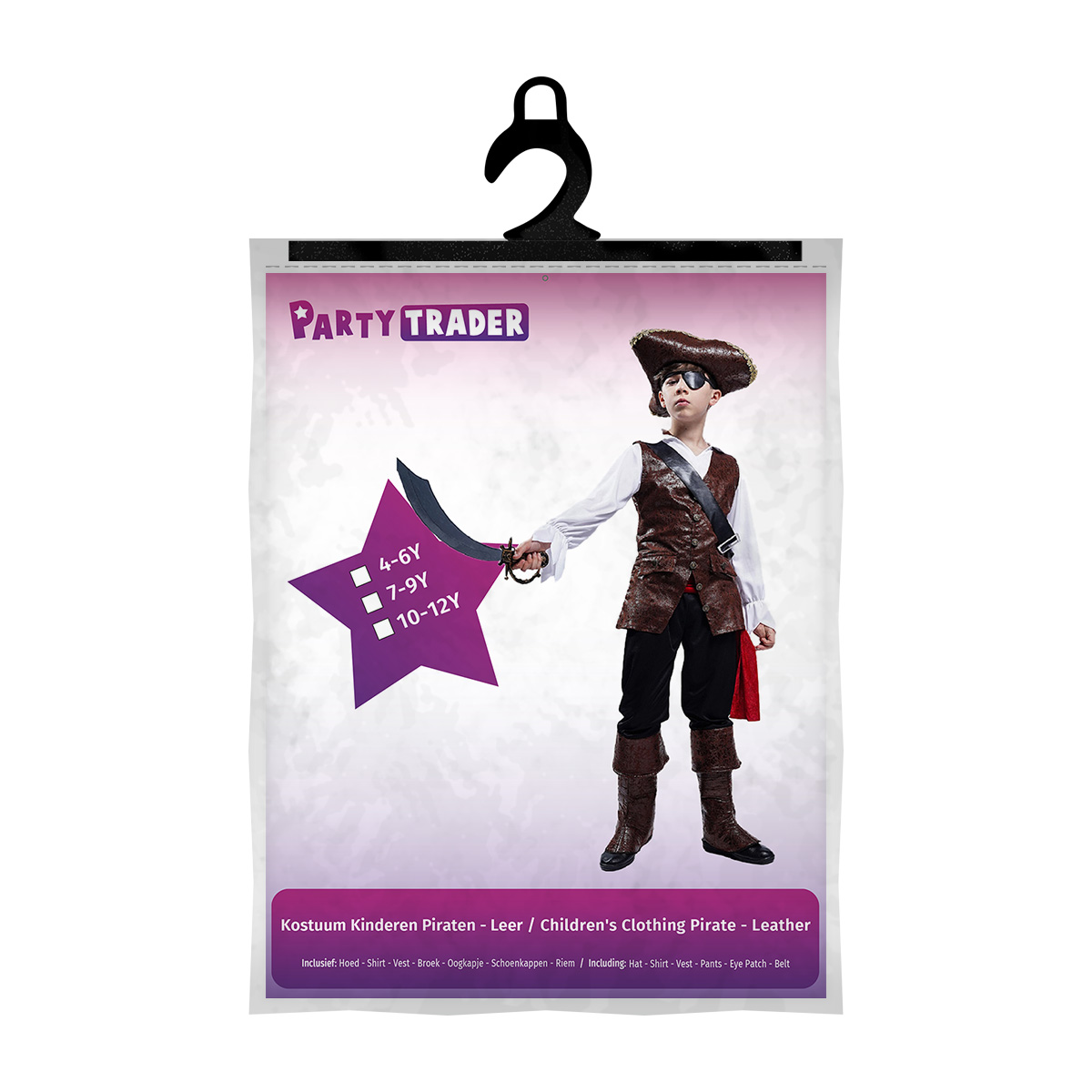 Kostuum Kinderen Piraten - Leer - Afbeelding 4