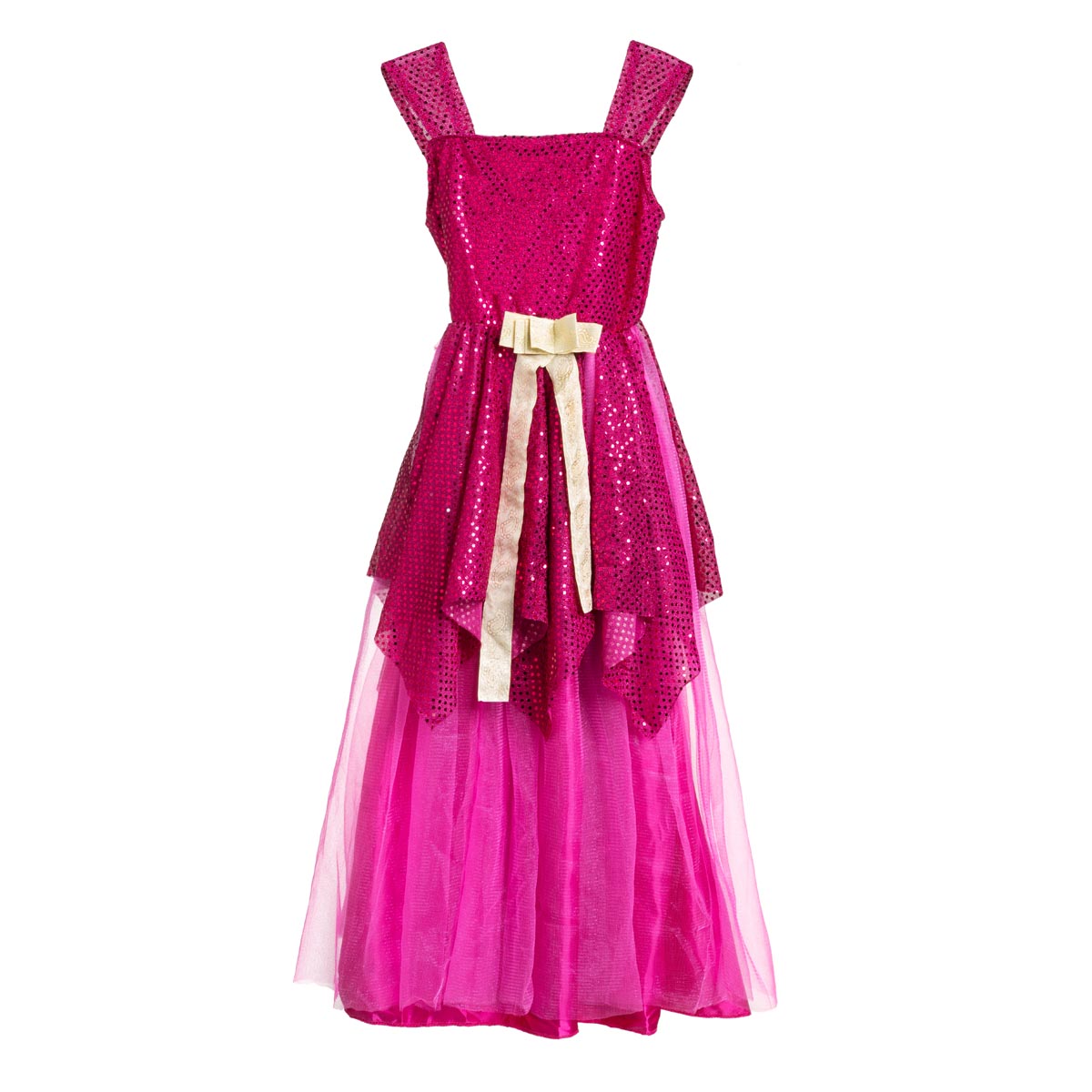 3-in-1 Prinsessenjurk voor Meisjes - Geel, Blauw en Roze - Afbeelding 3