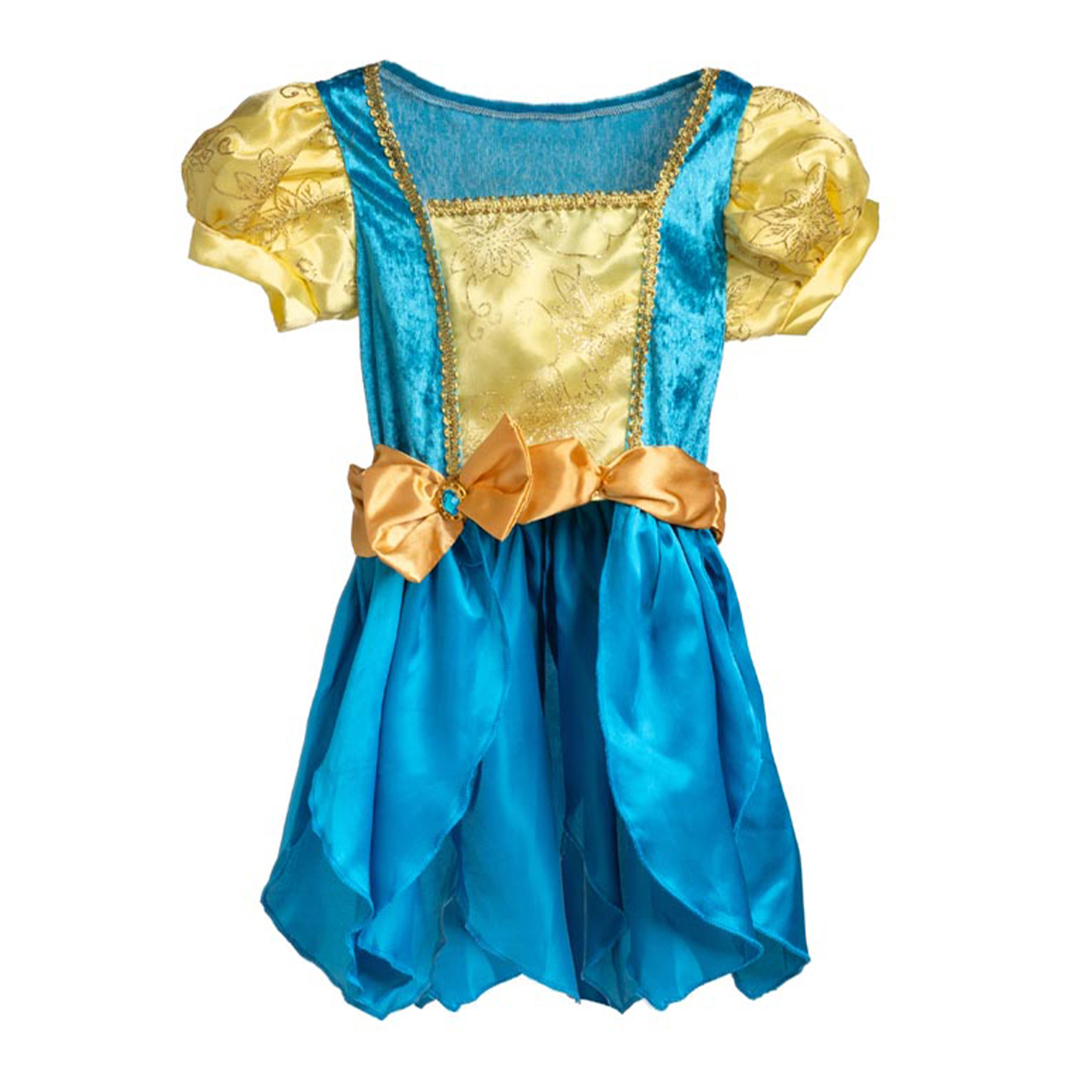 3-in-1 Prinsessenjurk voor Meisjes - Geel, Blauw en Roze - Afbeelding 5