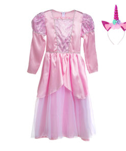 Prinsessenjurk meisje - Roze