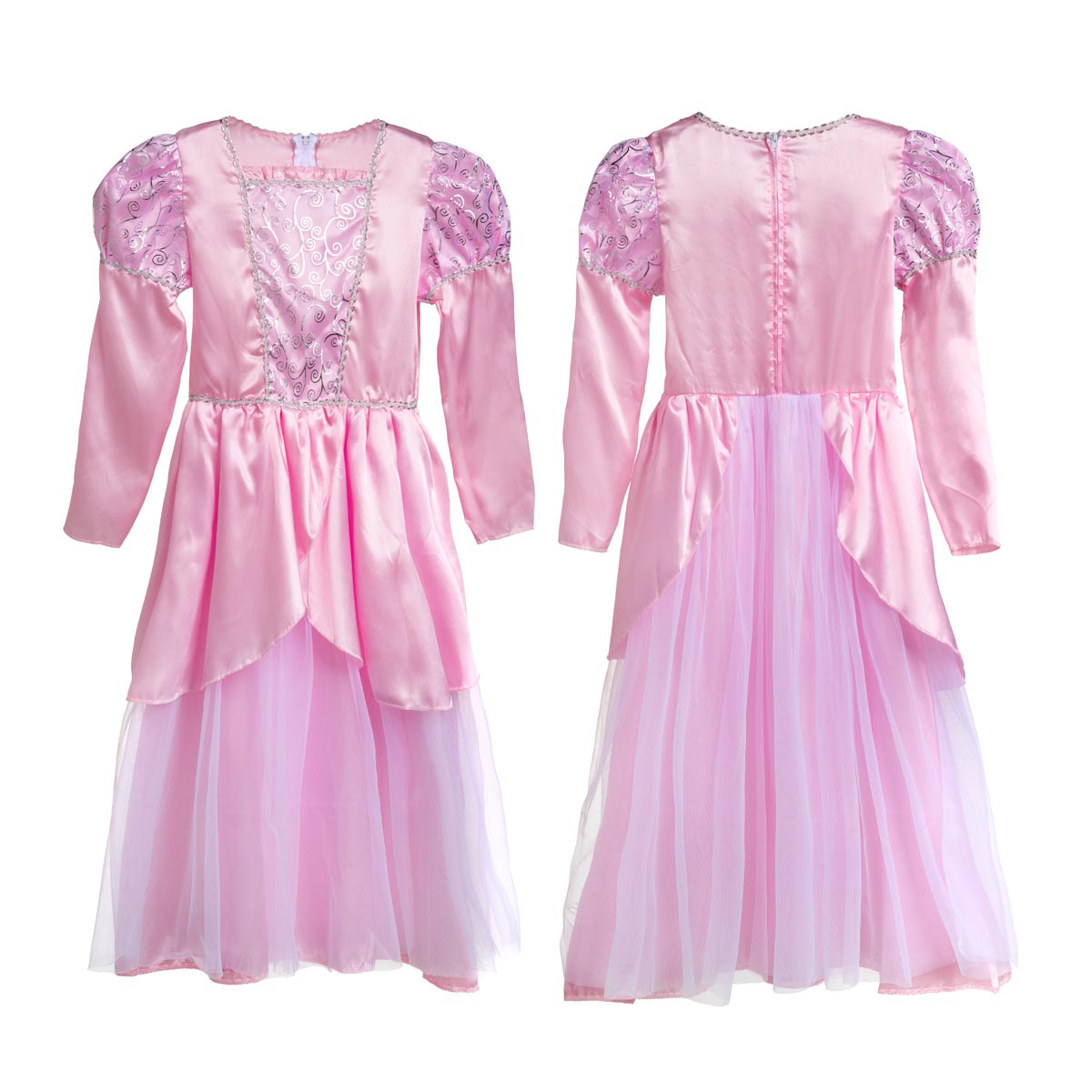 Prinsessenjurk meisje - Roze - Afbeelding 3