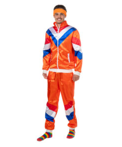 Fout trainingspak 80s | Holland oranje