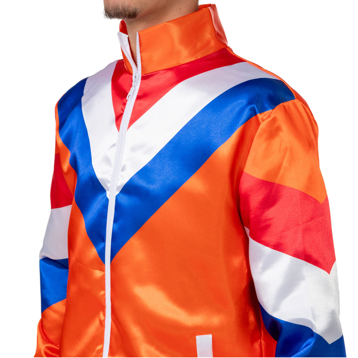 Fout trainingspak 80s | Holland oranje - Afbeelding 3