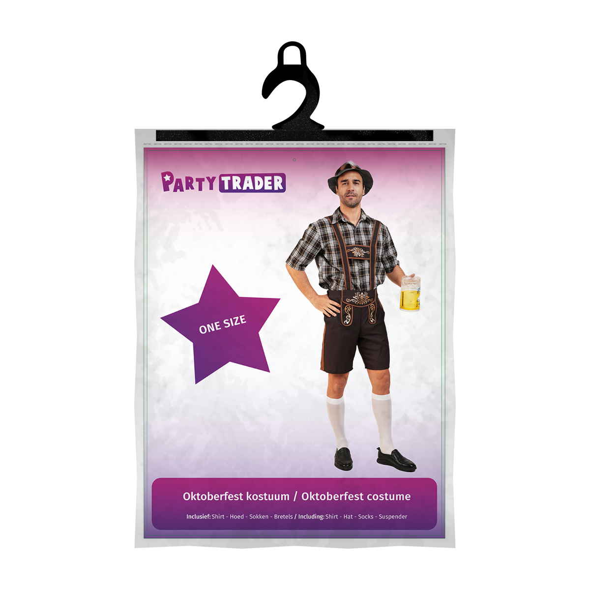 Kostuum Oktoberfest - One Size - Afbeelding 2
