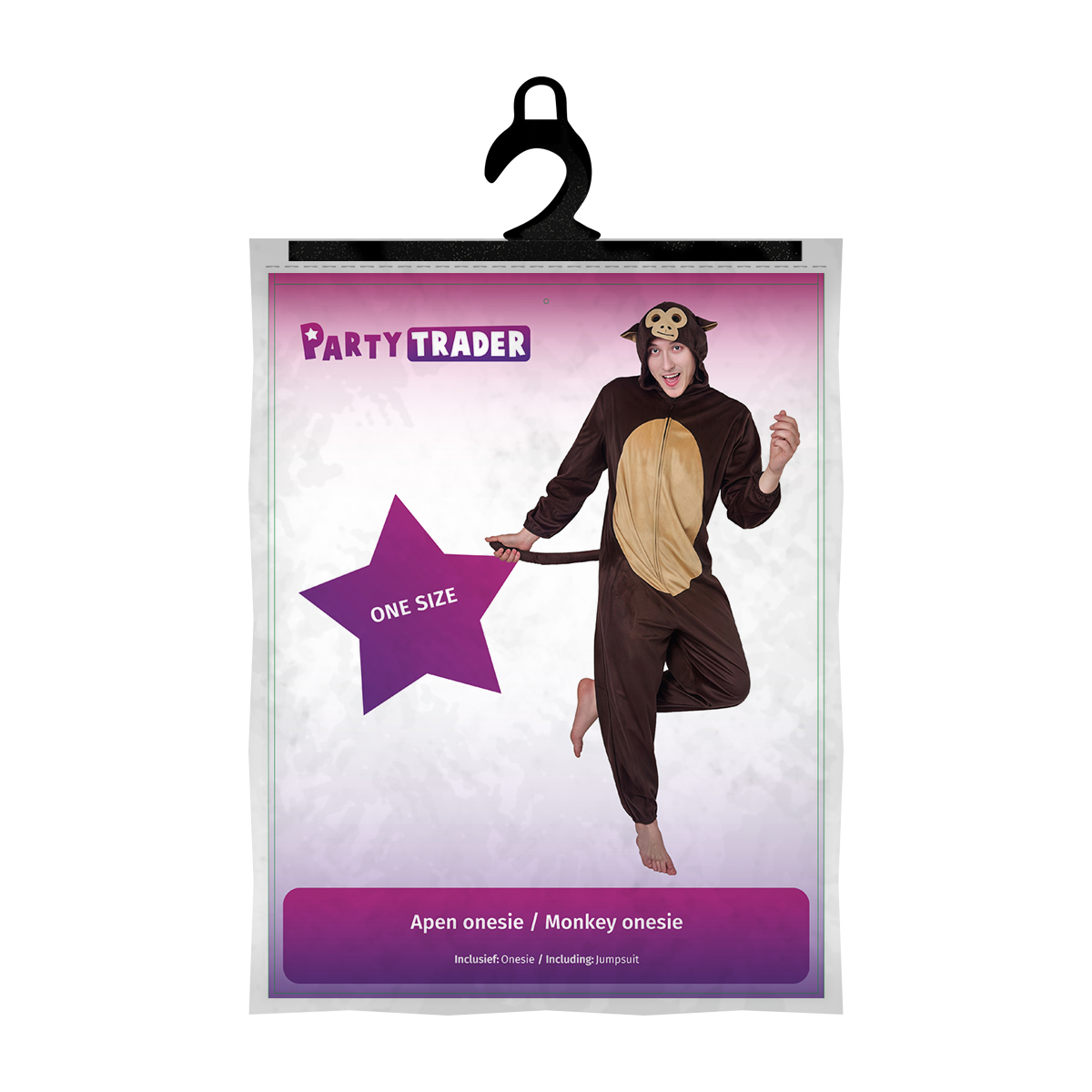 Apen Onesie - One Size - Afbeelding 2