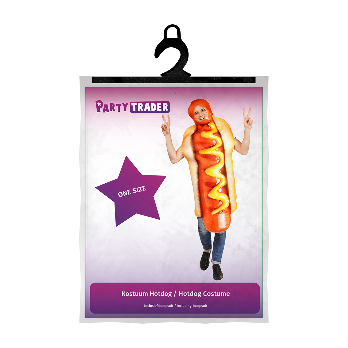 Kostuum Hotdog - One Size - Afbeelding 2