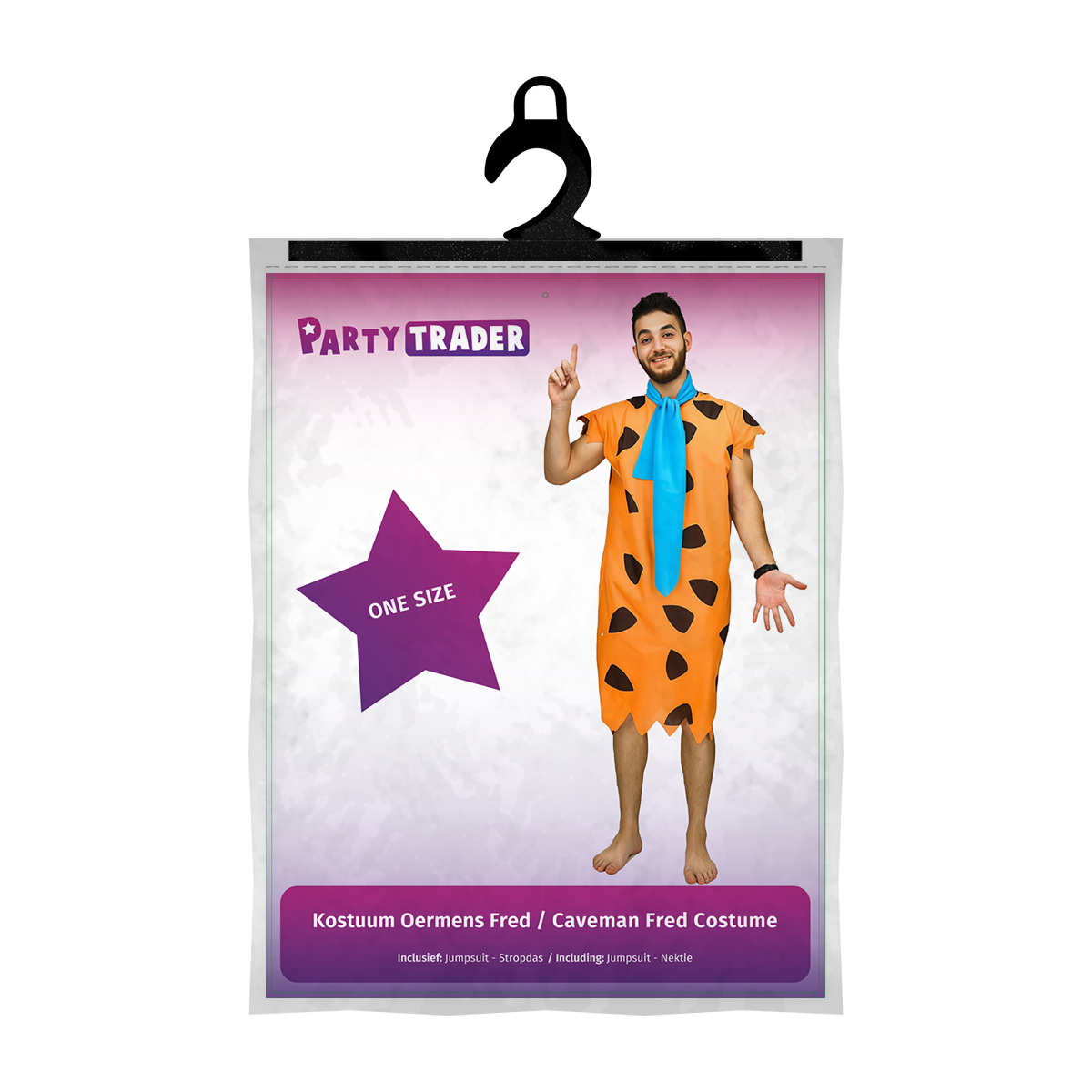 Kostuum Heren Oermens Fred - One Size - Afbeelding 2