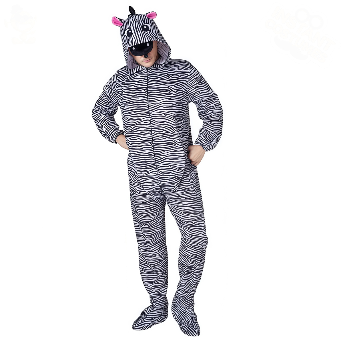 Zebra Onesie - One Size