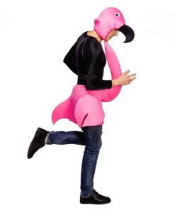 Kostuum Flamingo Roze - Maat M