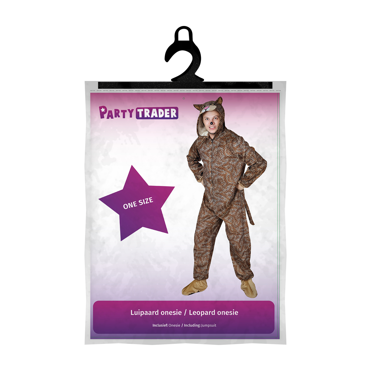 Luipaard Onesie - One Size - Afbeelding 2