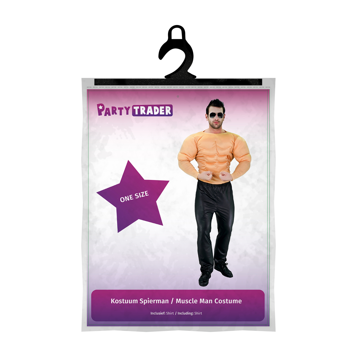 Kostuum Spierman - One Size - Afbeelding 2