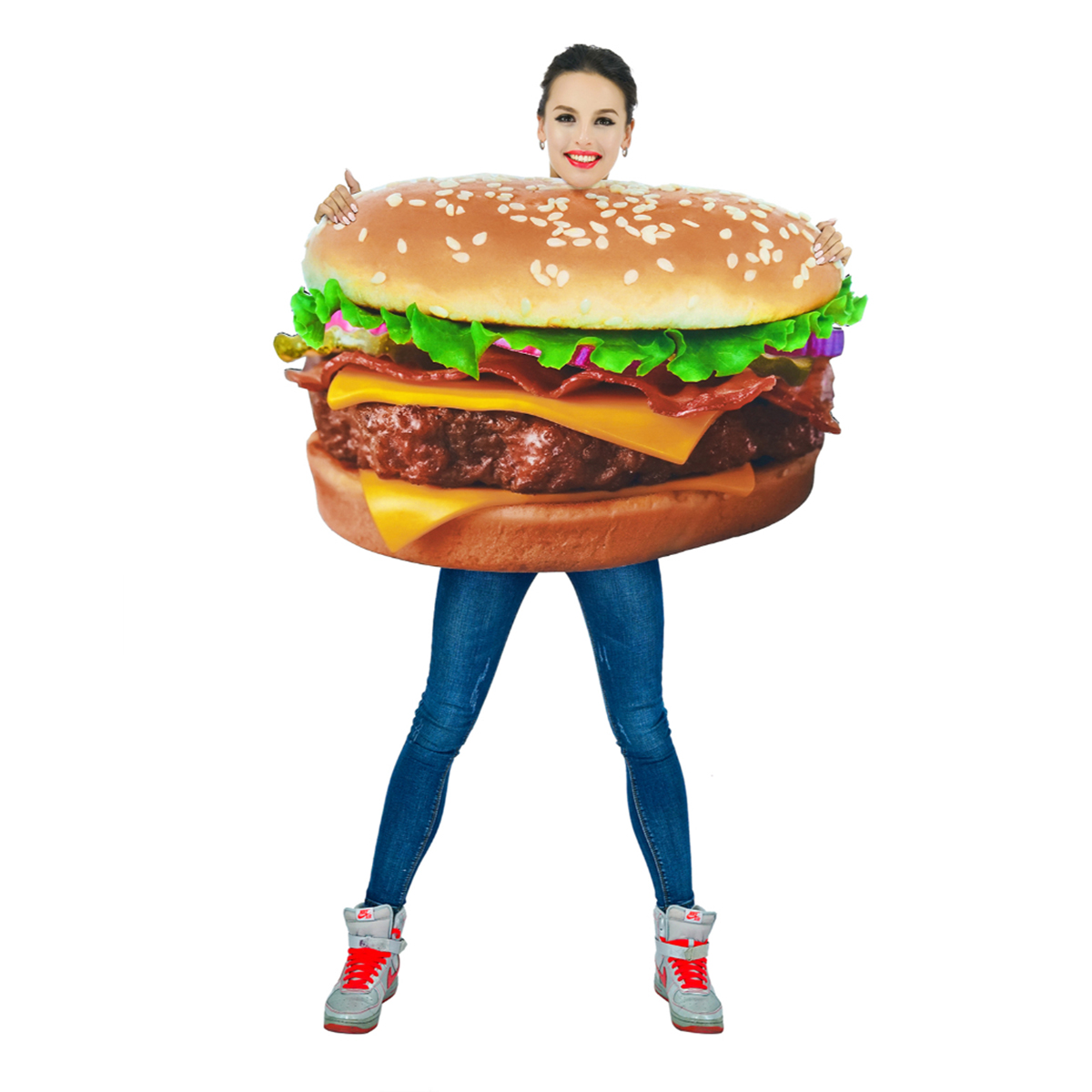Kostuum Hamburger - One Size