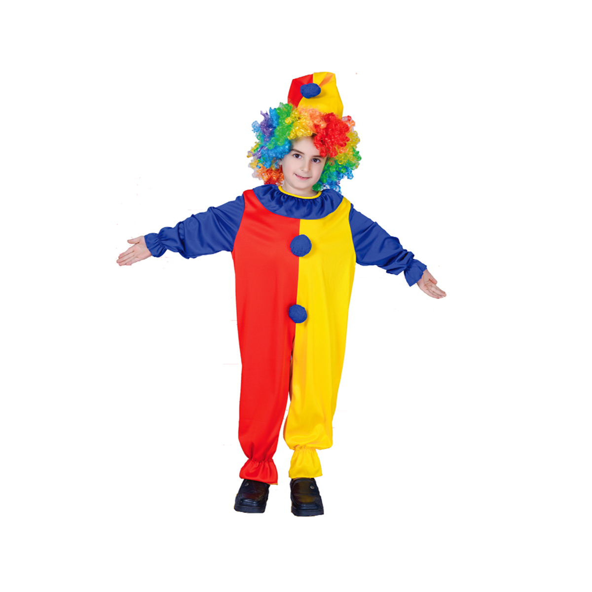 Kostuum Kinderen Clown - 7-9 Jaar