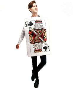 Kostuum Speelkaart Koning - One Size