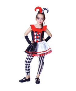 Kostuum Meisjes Joker Kinderen - 7-9 Jaar